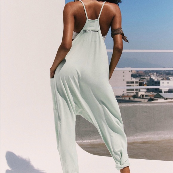 FP Movement by Free People Hot Shot Onesie ~ Pistachio - Picture 2 of 11